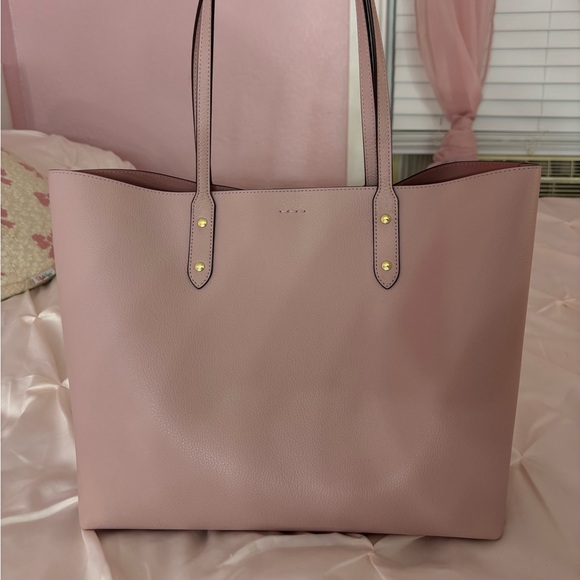 Coach pink tote - Picture 2 of 4